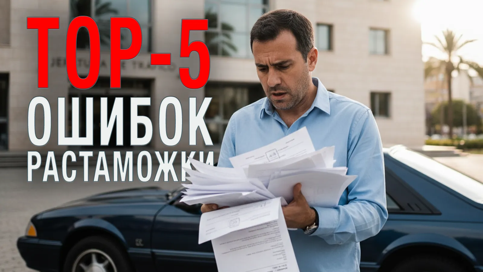 Вы сейчас просматриваете Топ-5 ошибок растаможки авто в Испании