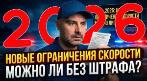 Подробнее о статье Новые ограничения скорости: Можно ли превышать без штрафа в 2026?